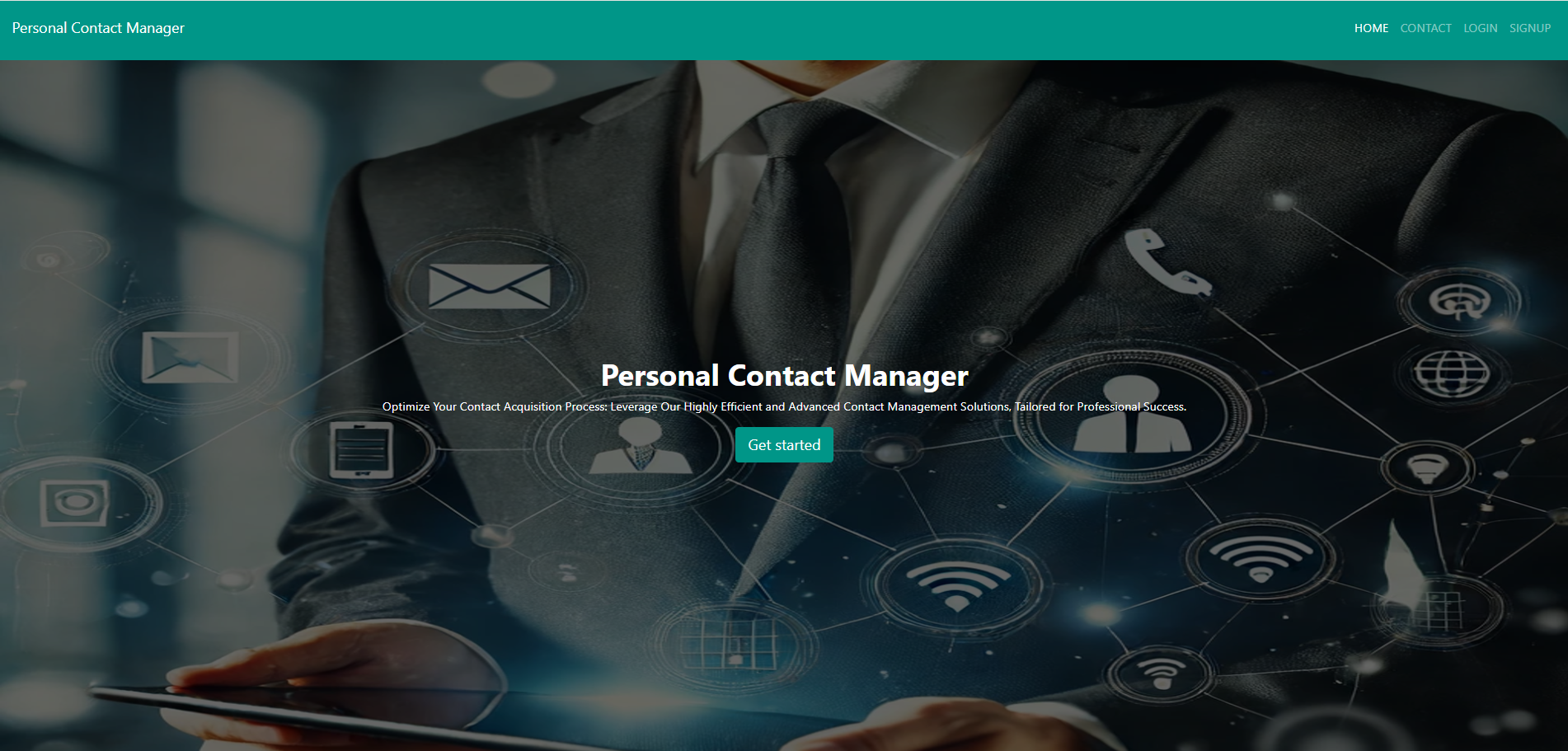 Personal Contact Manager – Bootcamp Final Project